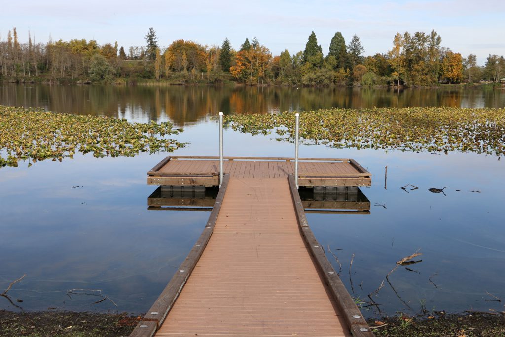 Dock at Waughop Lake