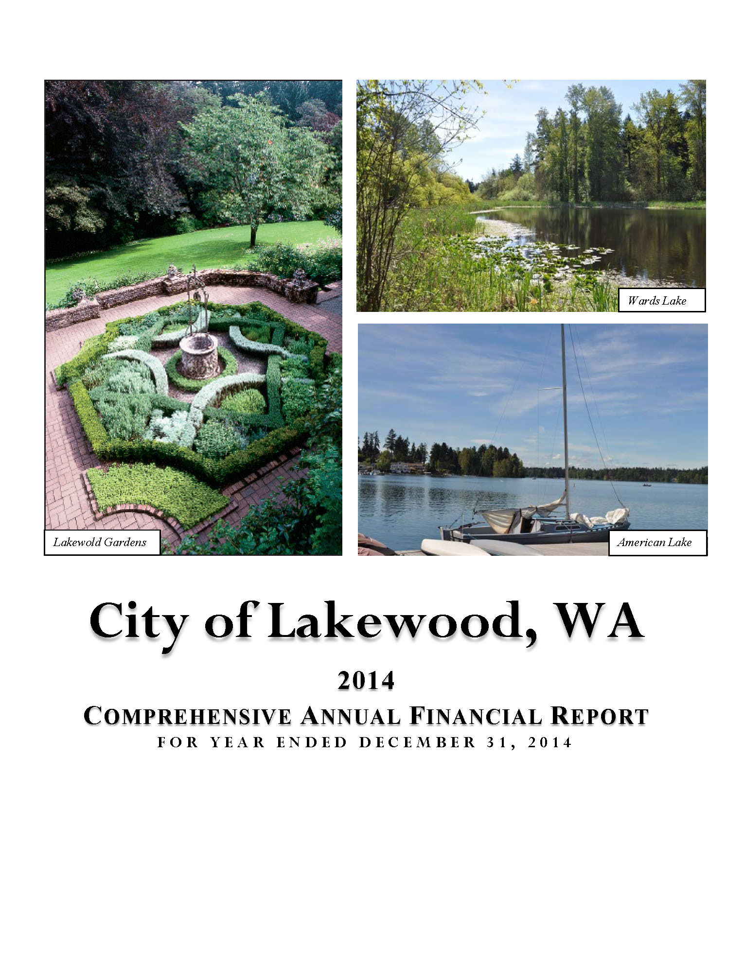 2014 Annual Comprehensive Financial Report (PDF)