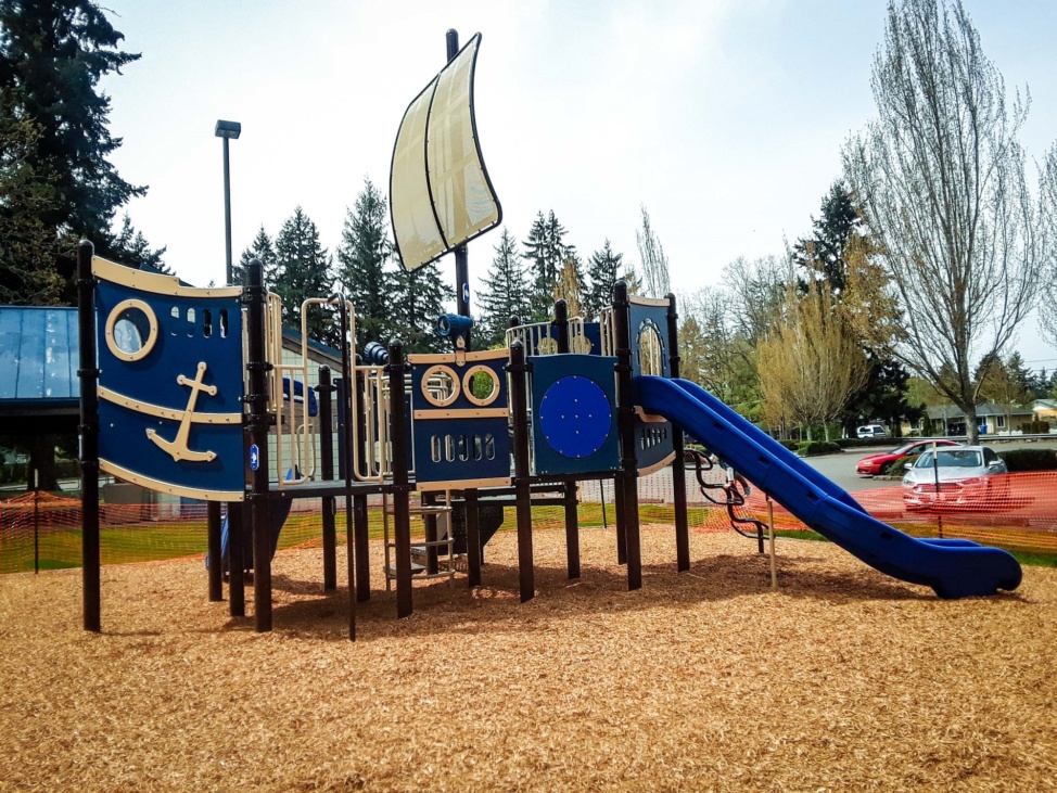 American Lake new playground May 2019