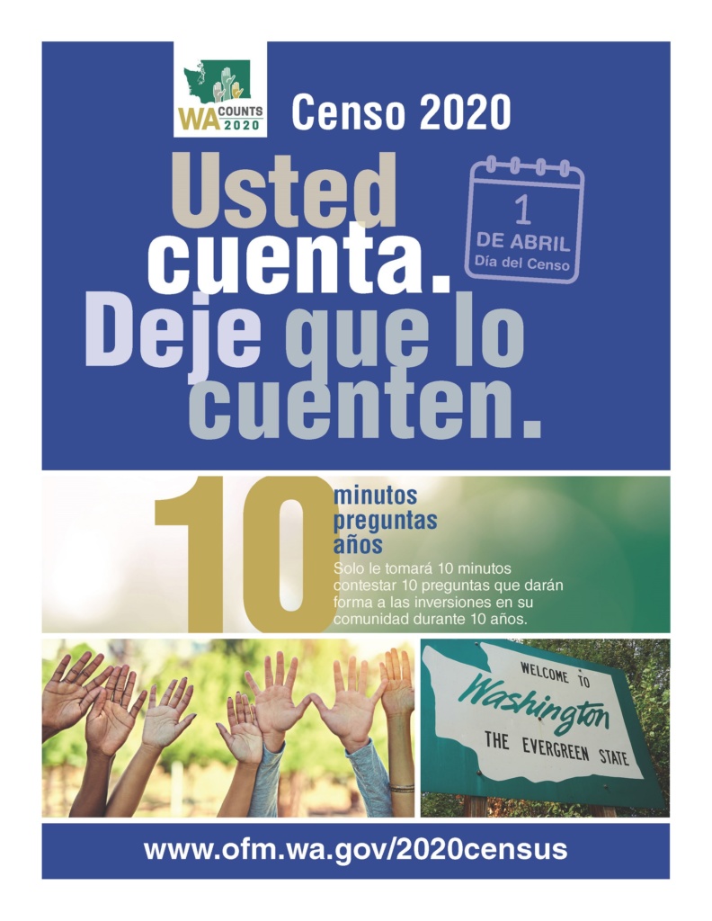 Picture of 2020 Census overview flier
