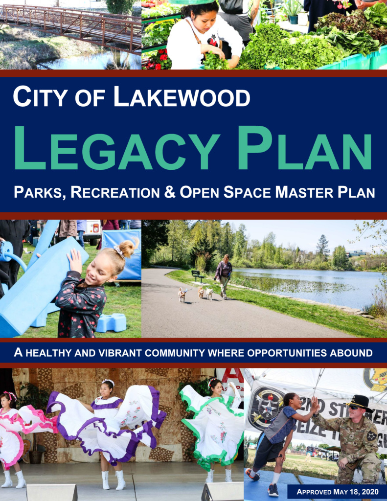 Legacy Plan Cover Page