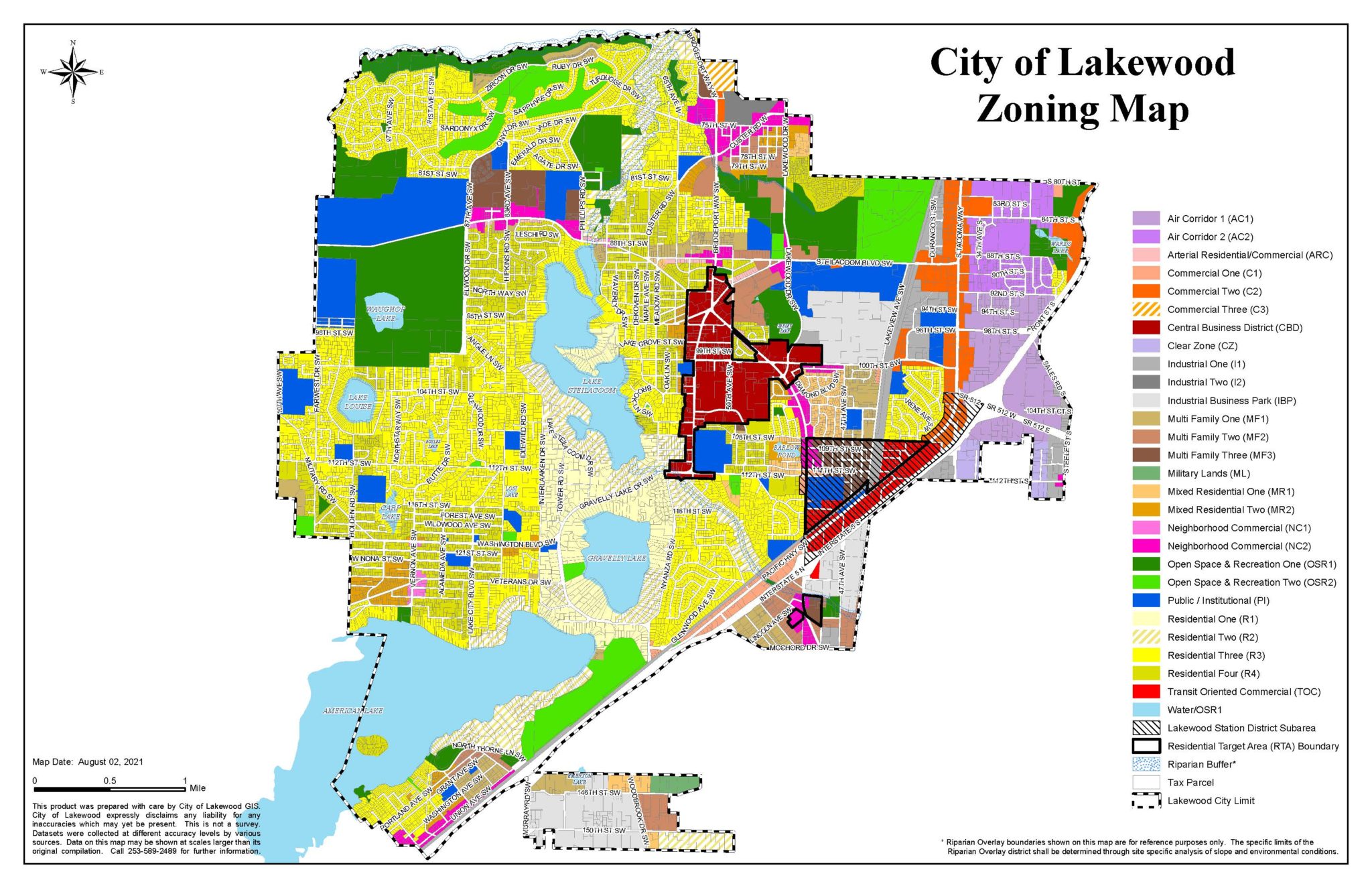 Building Ordinances and Zoning Maps City of Lakewood