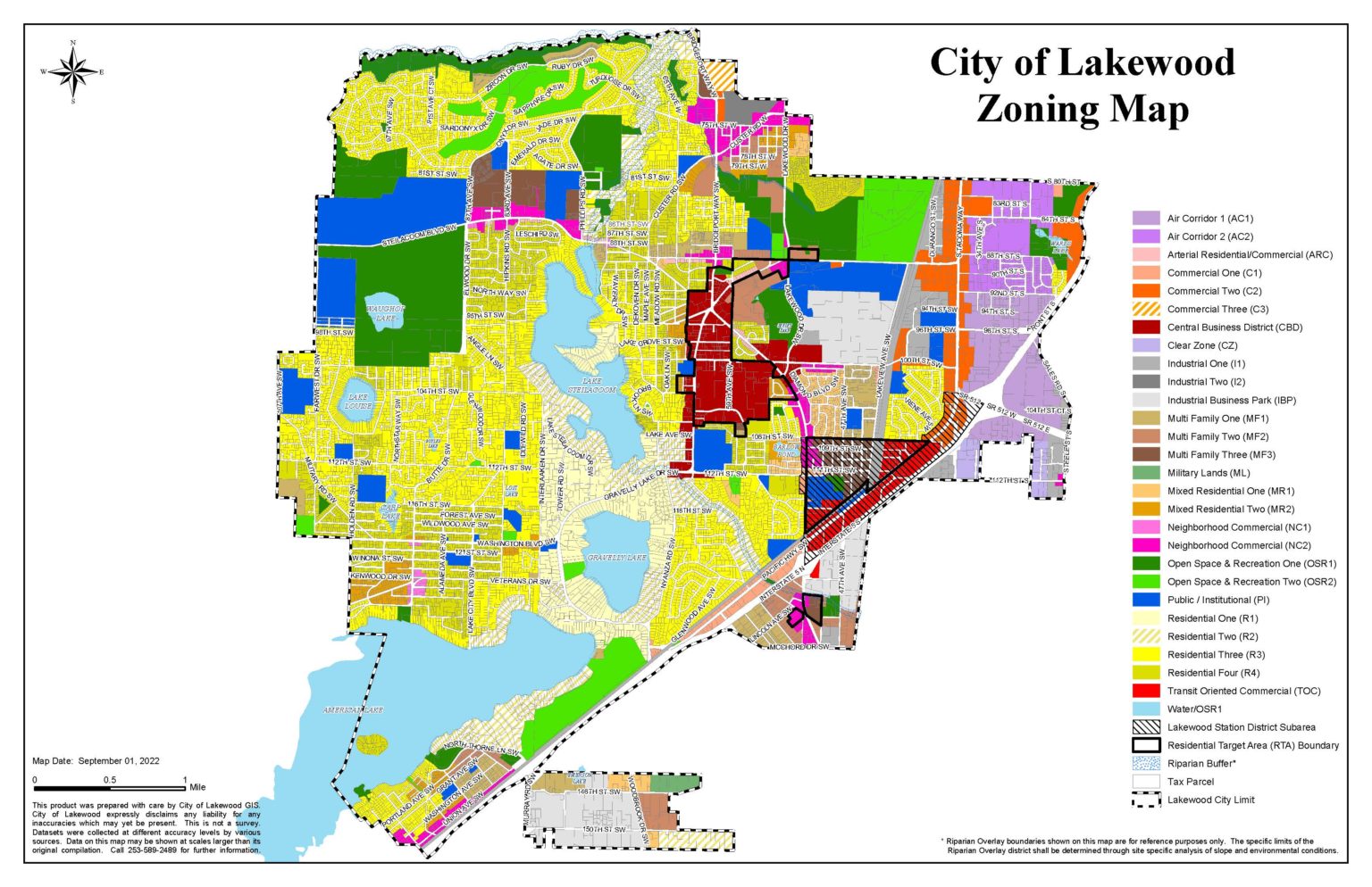 Building Ordinances and Zoning Maps City of Lakewood