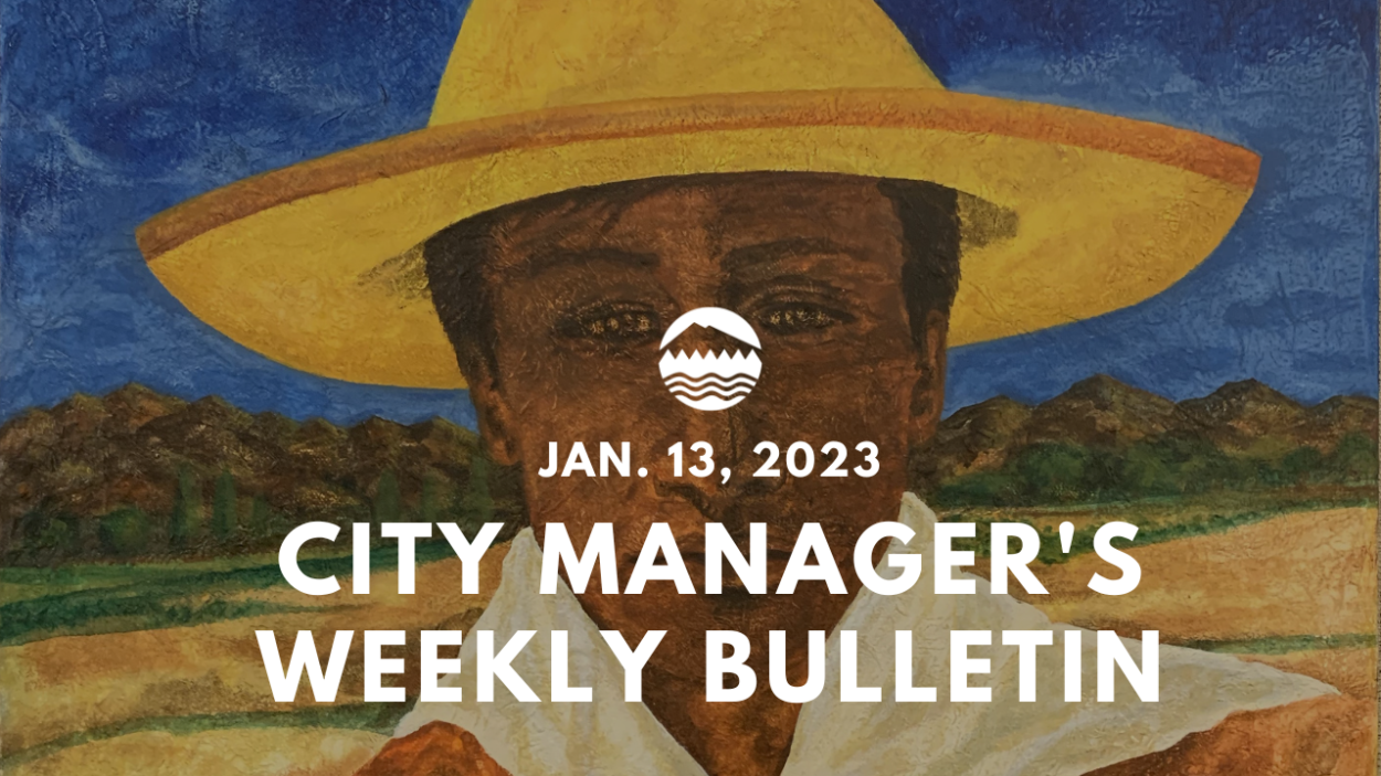 City Manager's Weekly Bulletin Jan. 13, 2023