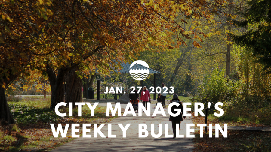 Jan. 27, 2023 City Manager's Weekly Bulletin