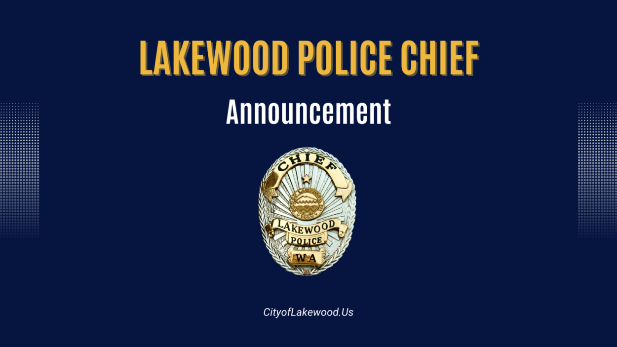 Lakewood Police Chief Announcement