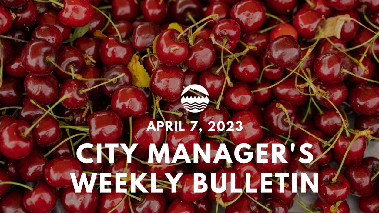 City Manager's April 7, 2023 Weekly Bulletin