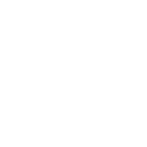 A solid white Facebook icon.