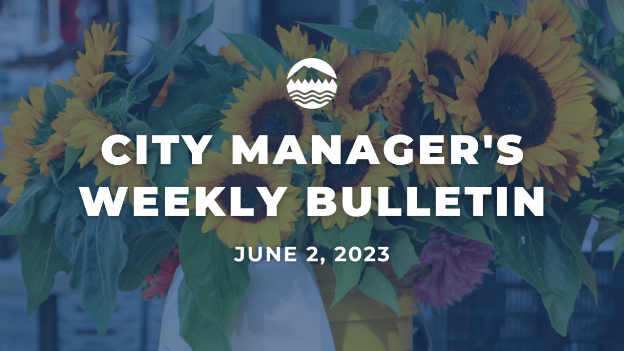 City Manager's Weekly Bulletin June 2, 2023