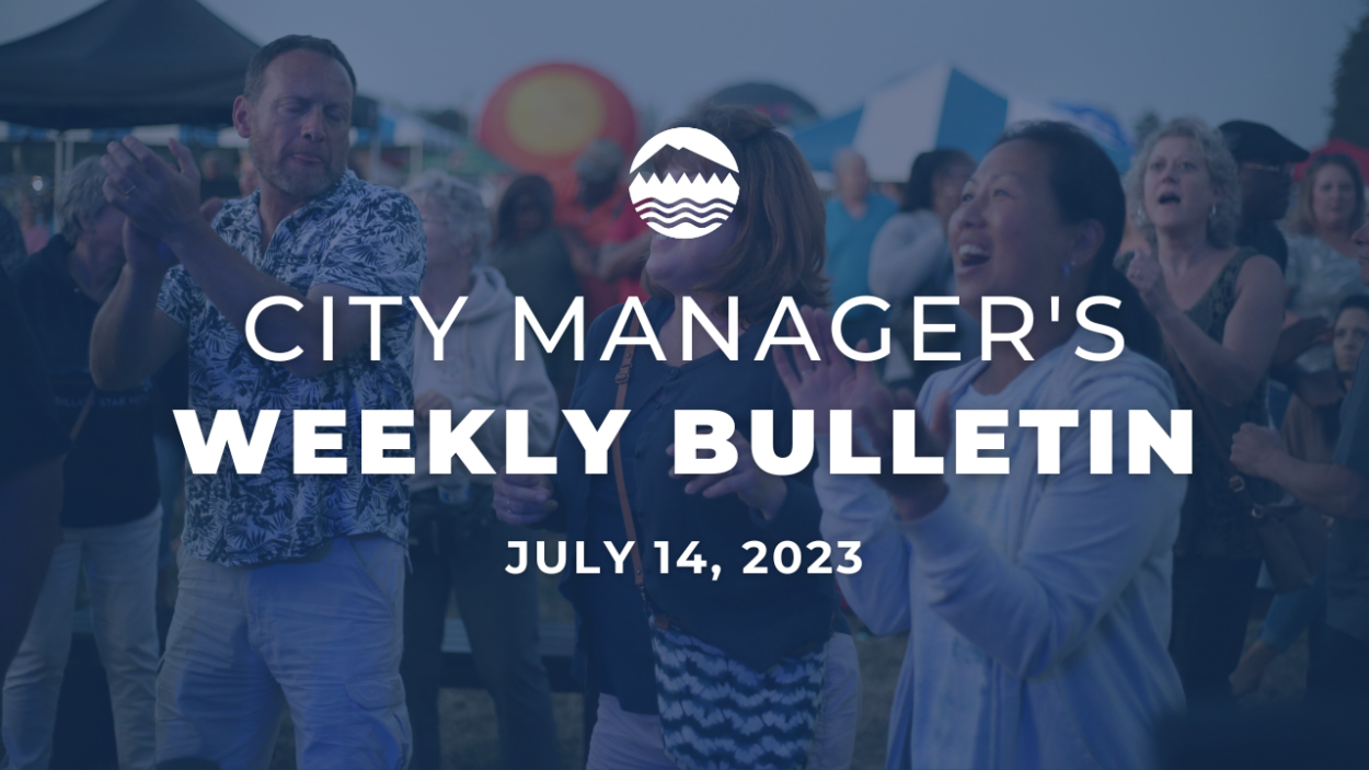City Manager's Weekly Bulletin July 14, 2023