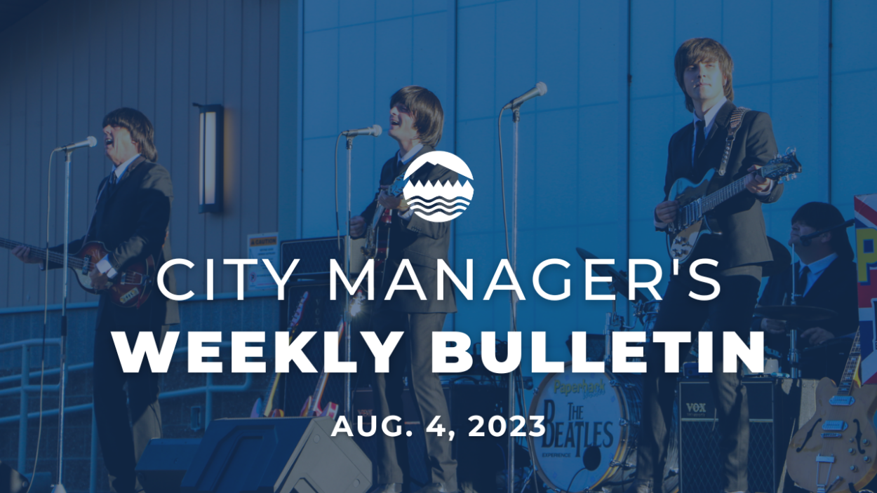 City Manager's Weekly Bulletin Aug. 4, 2023