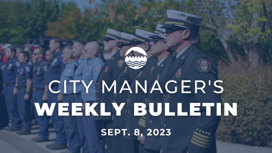 City Manager's Weekly Bulletin Sept. 8, 2023