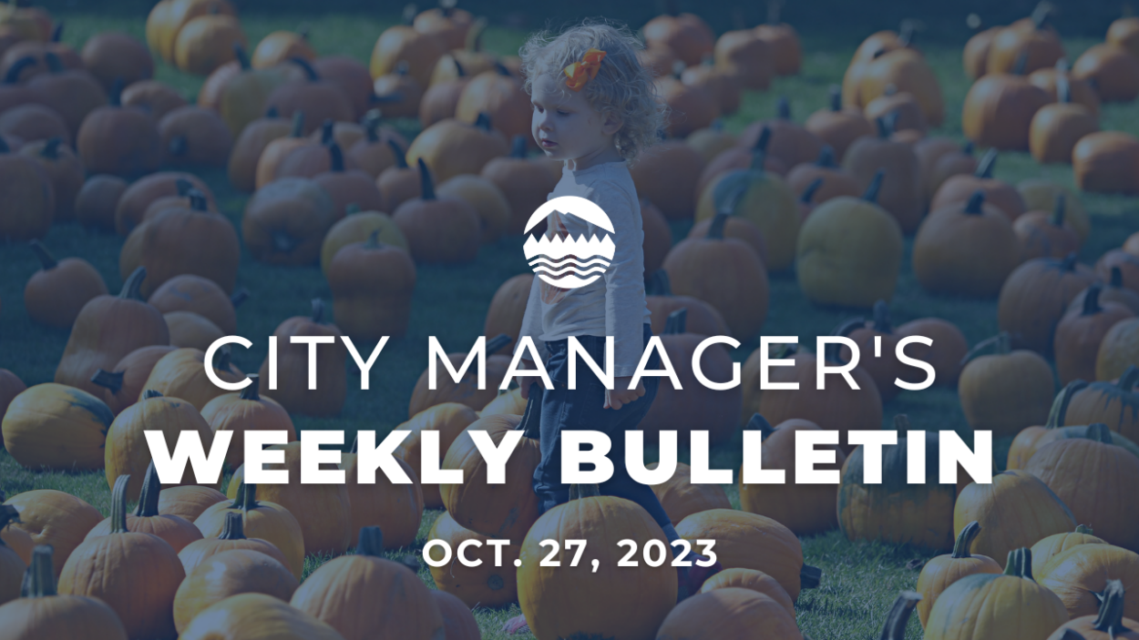 City Manager's Weekly Bulletin Oct. 27, 2023