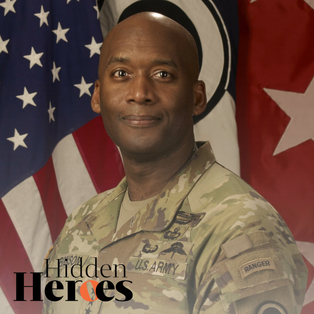 Hidden Hero Lt. Gen. Xavier Brunson, February 2024