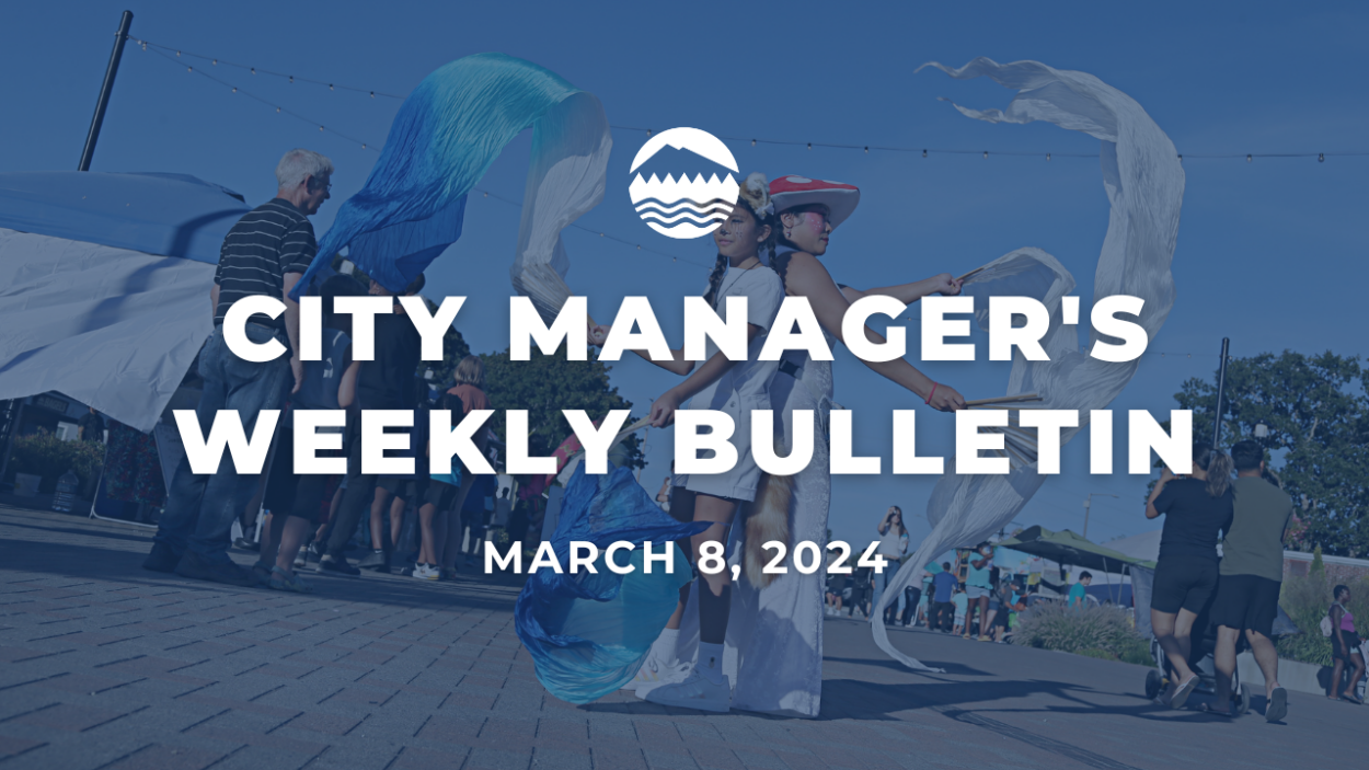 City Manager's Weekly Bulletin March 8, 2024