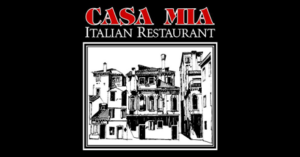 Logo nhà hàng Ý Casa Mia