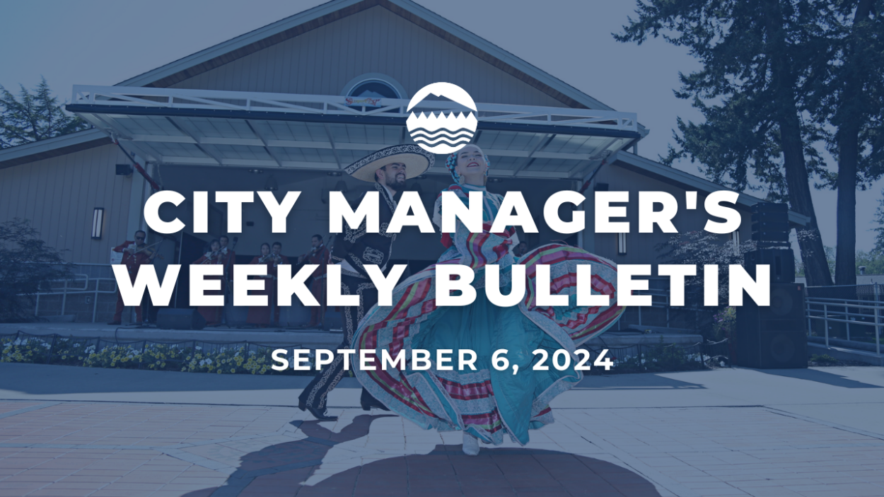 City Manager's Weekly Bulletin Sept. 6, 2024