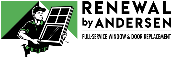 Logo for Renewal By Andersen, full-service window and door replacement