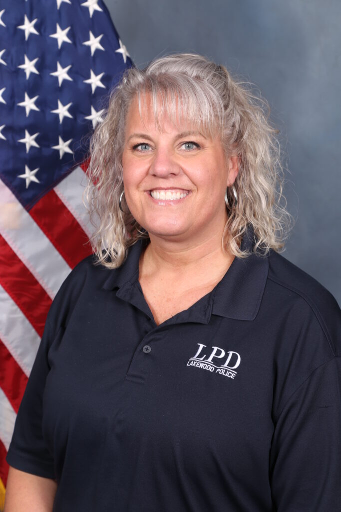 Professional headshot of Lakewood Police civilian employee Svea Pitts.