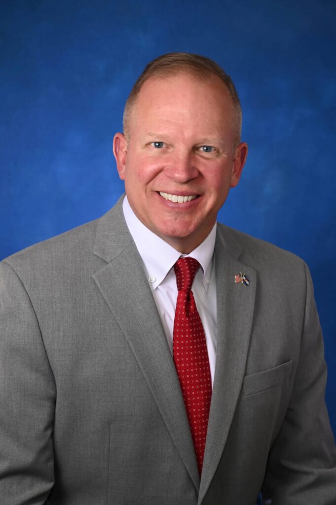 Professional headshot of Lakewood City Manager finalist Mark Freitag
